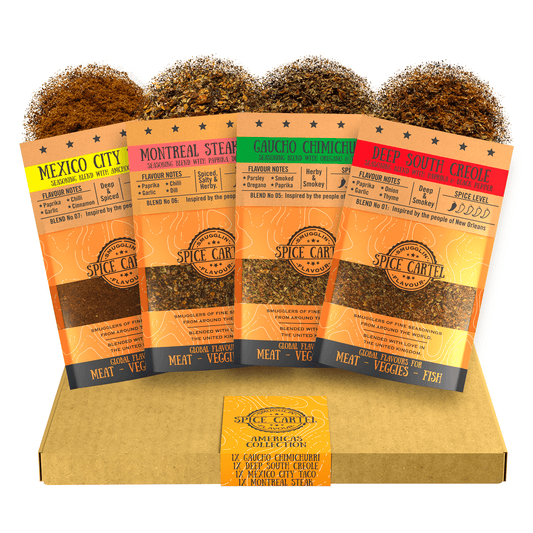Americas Spice Gift Box | Flavours From North & South America - Spice Cartel0716252072121