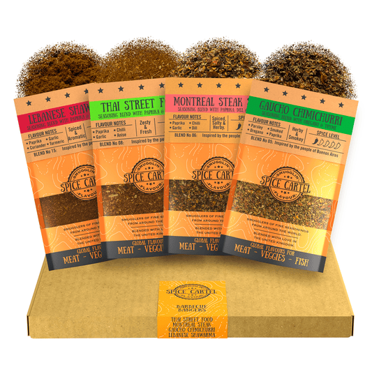 BBQ Bangers Gift Box | BBQ Rubs From Around The World - Spice Cartel0716252072282