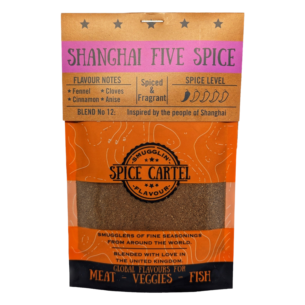 Spice Cartel's Shanghai Five Spice 35g Resealable Pouch