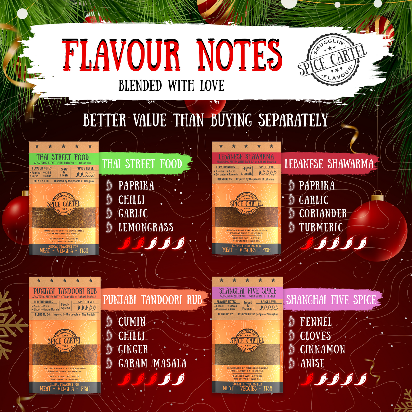 Spice Cartel's Ultimate Gift Box | 8 Spice Blends To Make Delicious Meals