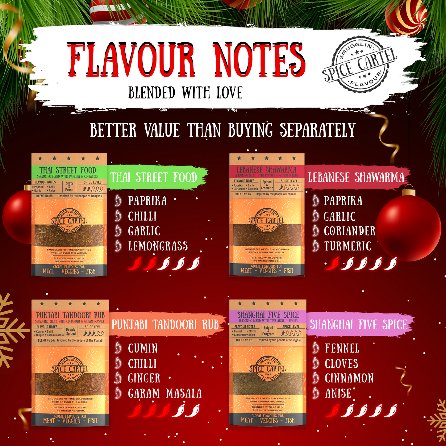 Asian Street Food Spice Gift Box | Flavours From Asia's Tastiest Street Food