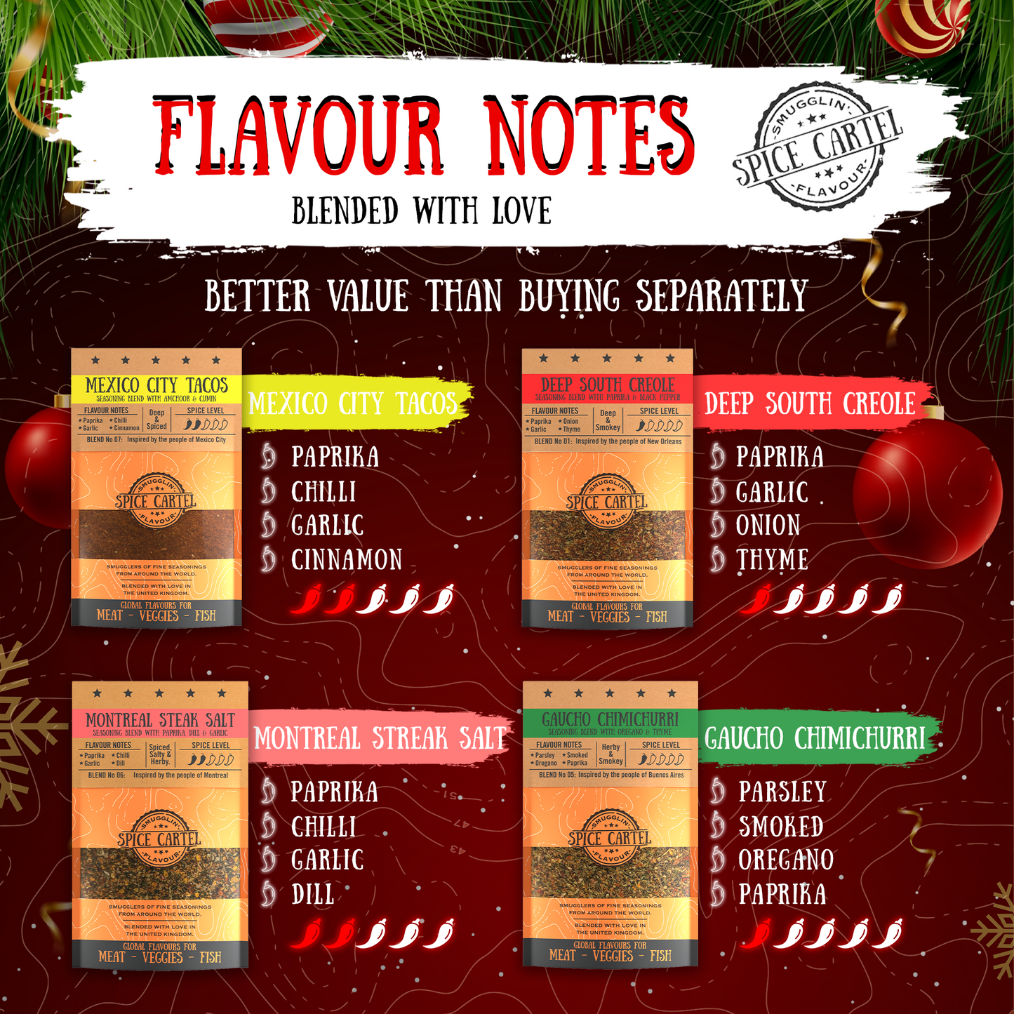 Spice Cartel's Ultimate Gift Box | 8 Spice Blends To Make Delicious Meals