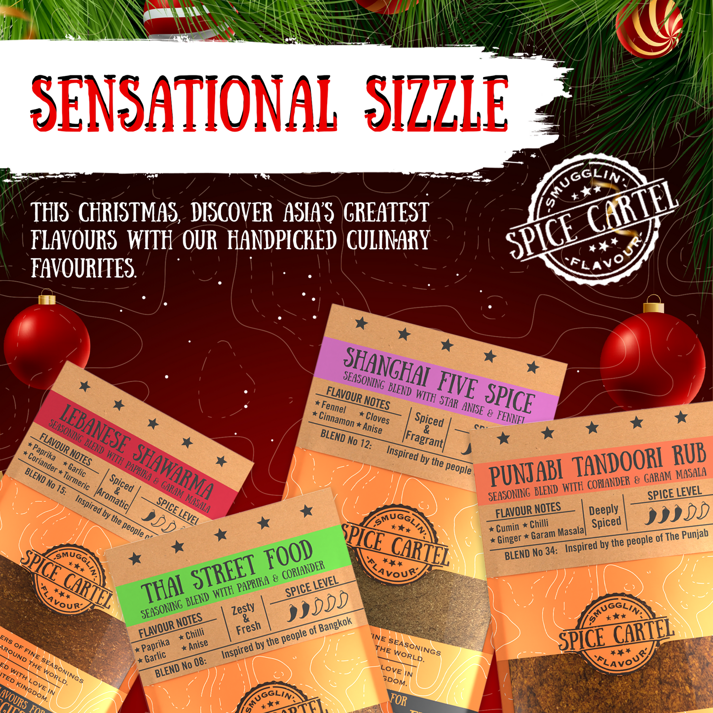 Asian Street Food Spice Gift Box | Flavours From Asia's Tastiest Street Food