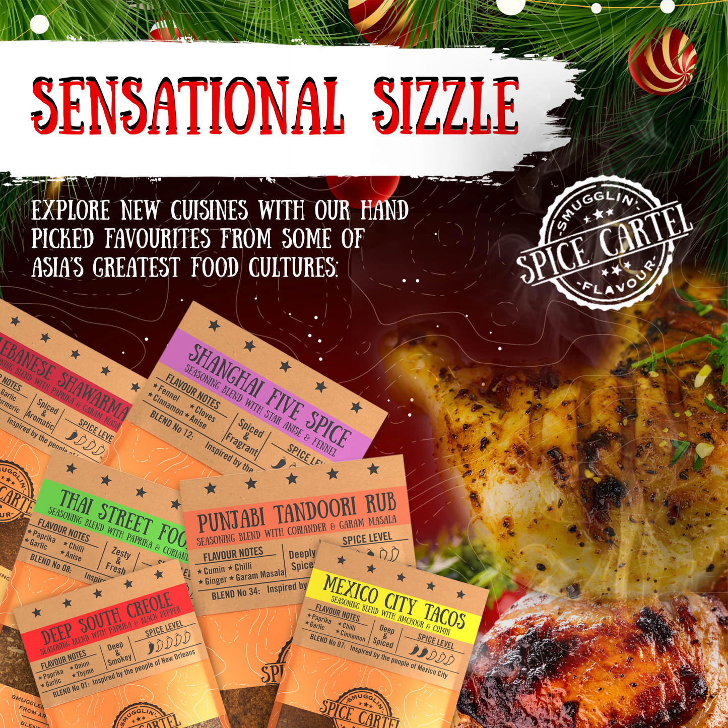 Spice Cartel's Ultimate Gift Box | 8 Spice Blends To Make Delicious Meals