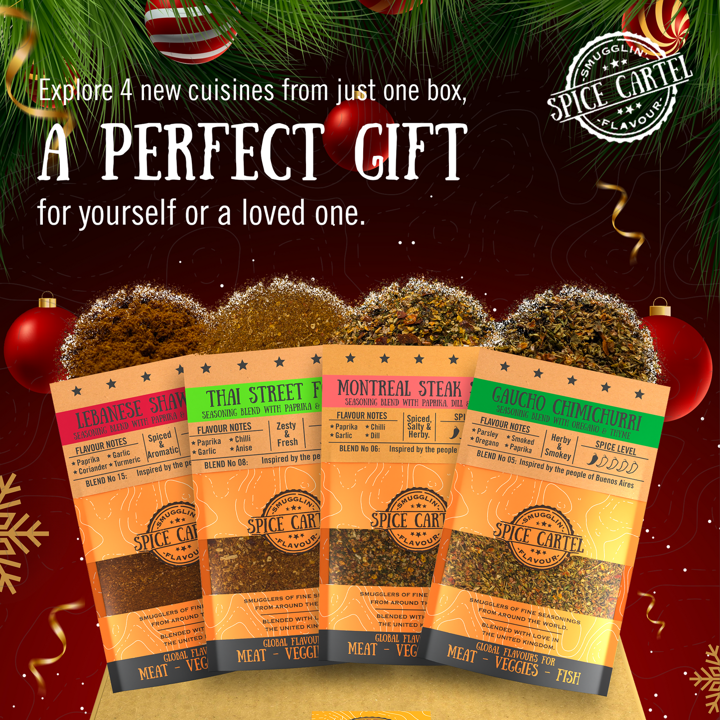 BBQ Bangers Gift Box | BBQ Rubs From Around The World