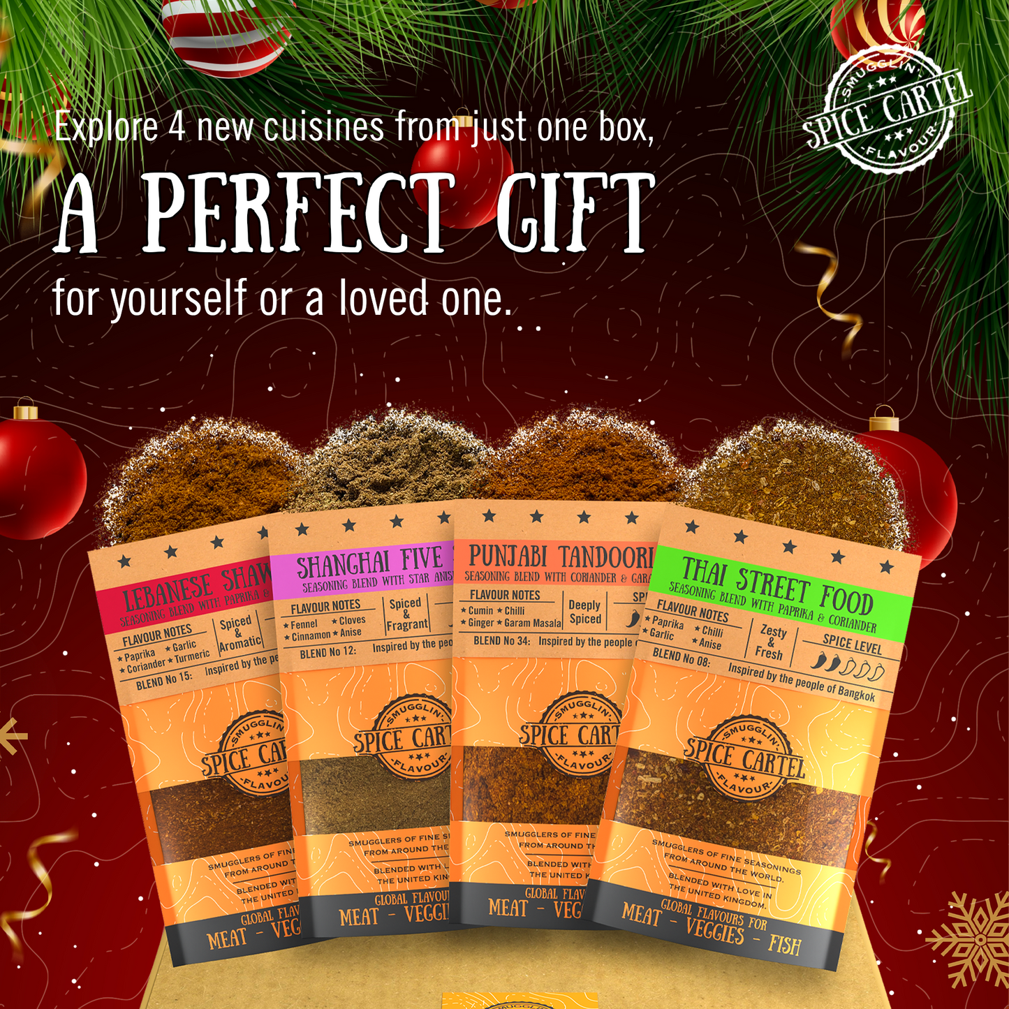 Asian Street Food Spice Gift Box | Flavours From Asia's Tastiest Street Food