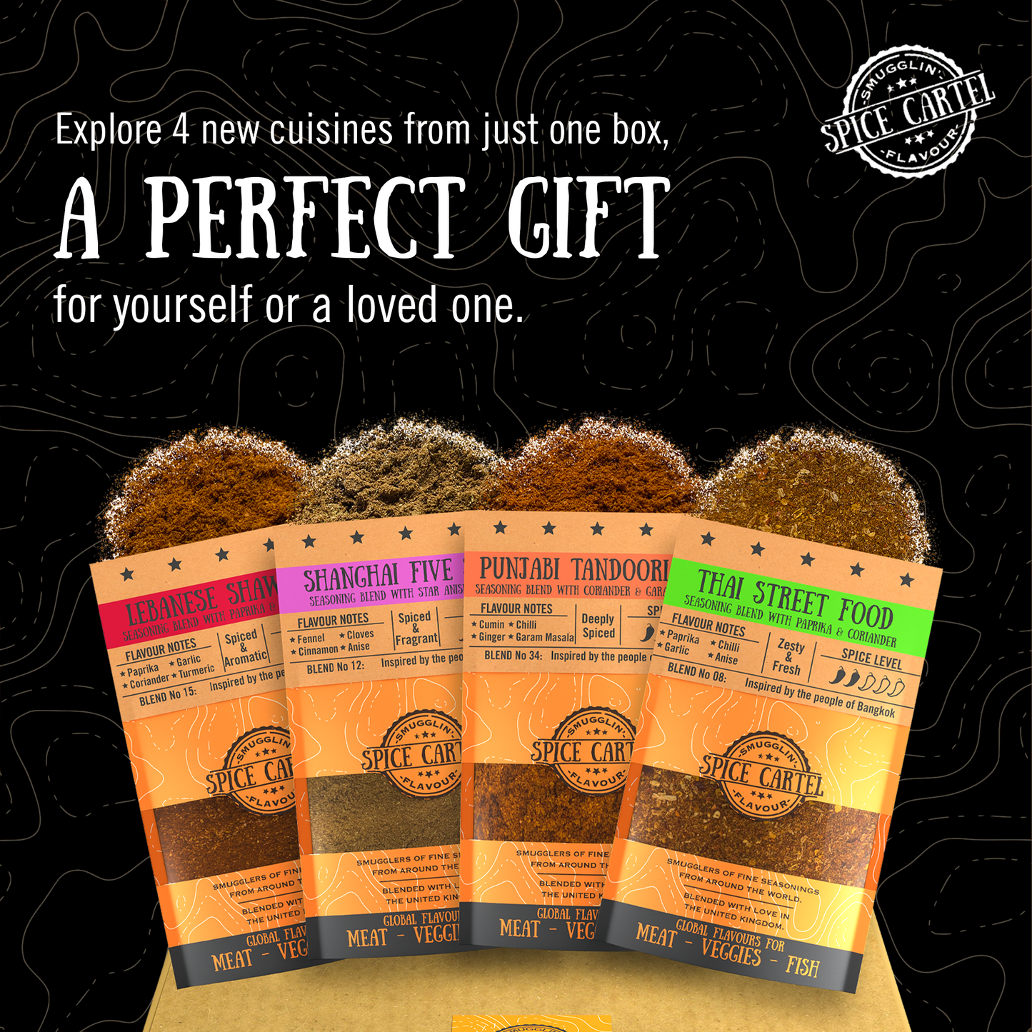 Asian Street Food Spice Gift Box | Flavours From Asia's Tastiest Street Food