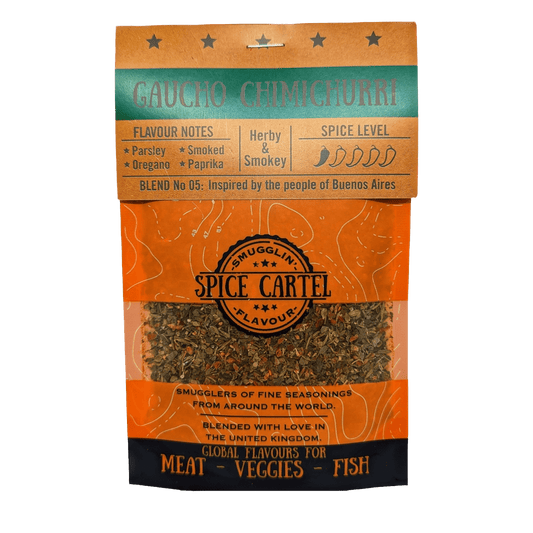 Spice Cartel's Gaucho Chimichurri 35g Resealable Pouch - Spice Cartel0716252072350