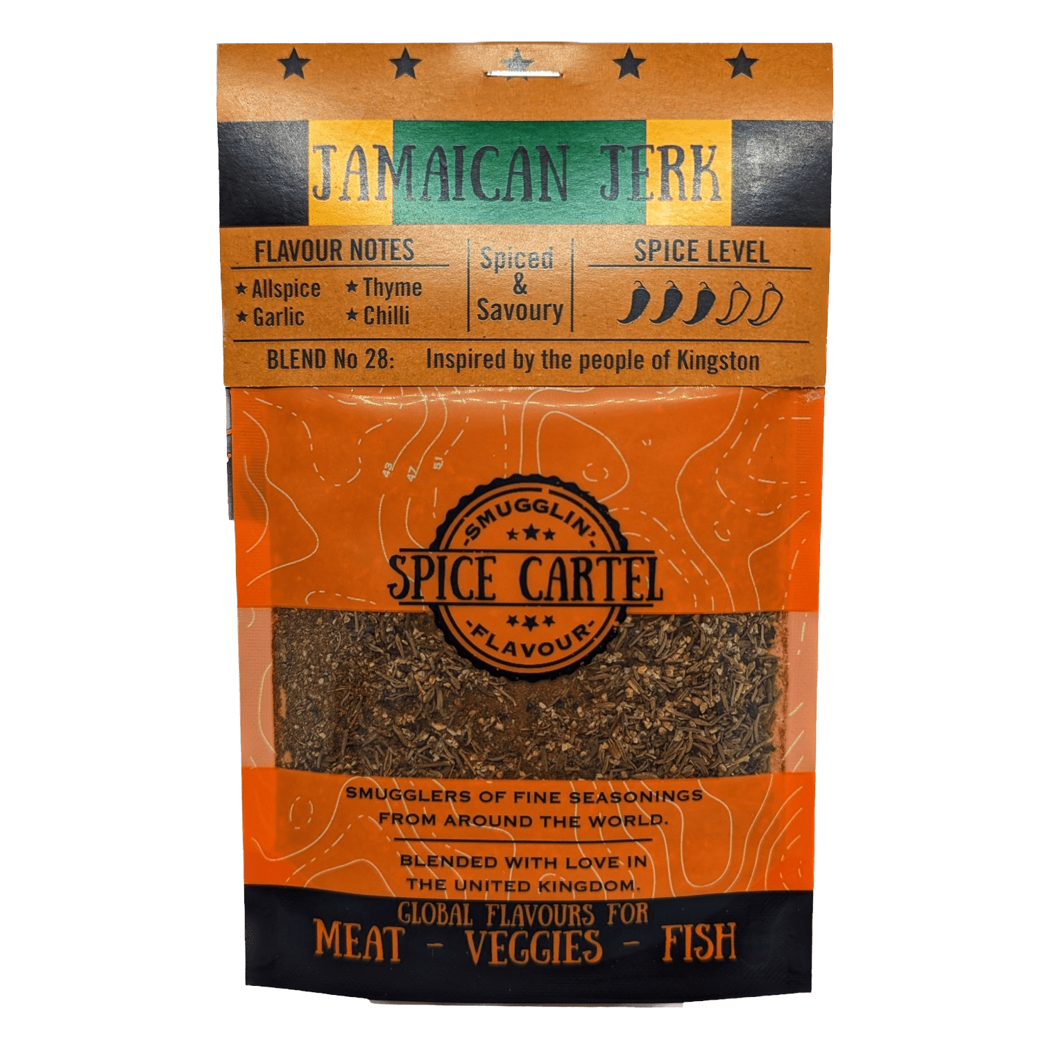 Spice Cartel's Jamaican Jerk 35g Resealable Pouch - Spice Cartel0716252072299