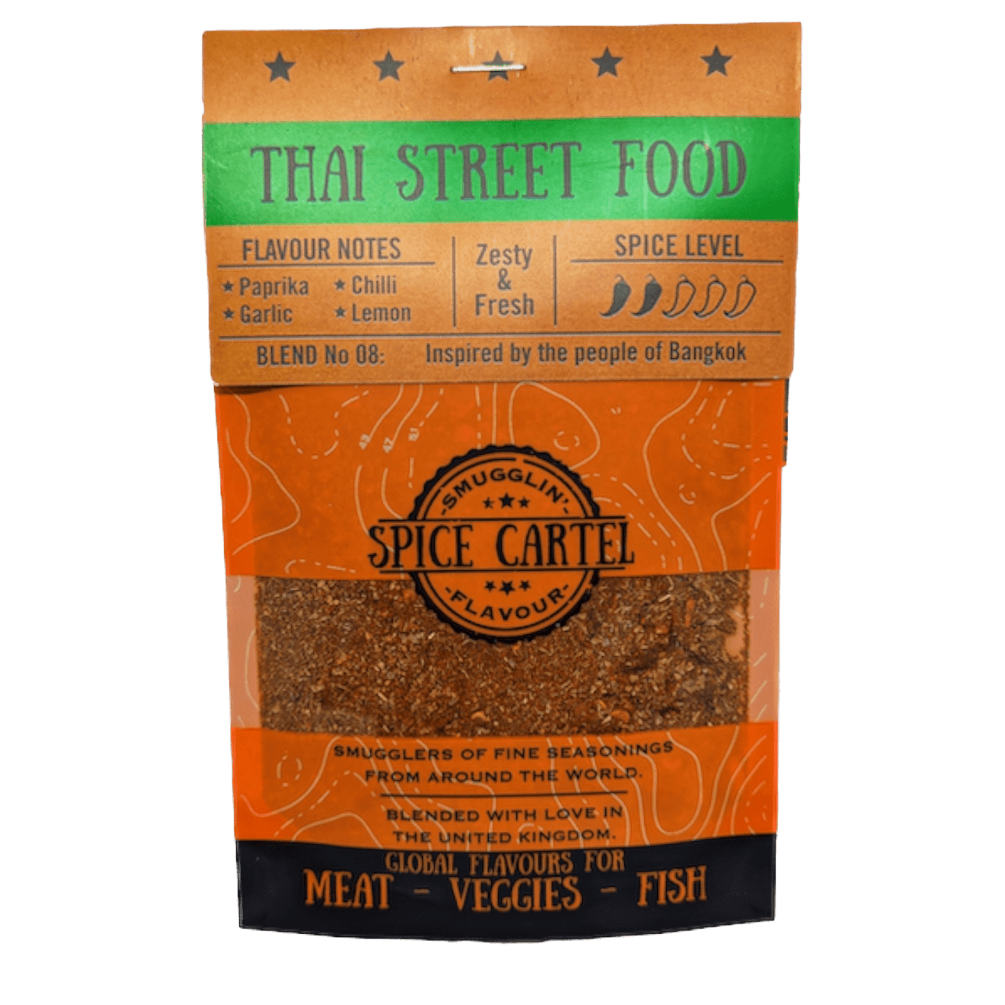 Spice Cartel's Thai Street Food 35g Resealable Pouch - Spice Cartel0716252072336