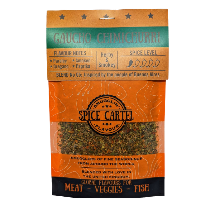 Spice Cartel's Gaucho Chimichurri 35g Resealable Pouch