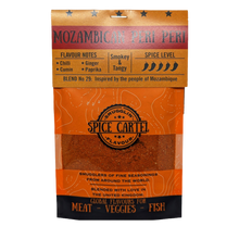 Load image into Gallery viewer, Spice Cartel&#39;s Mozambican Peri Peri 35g Resealable Pouch