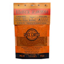 Load image into Gallery viewer, Spice Cartel&#39;s Lebanese Shawarma 35g Resealable Pouch