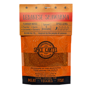 Spice Cartel's Lebanese Shawarma 35g Resealable Pouch