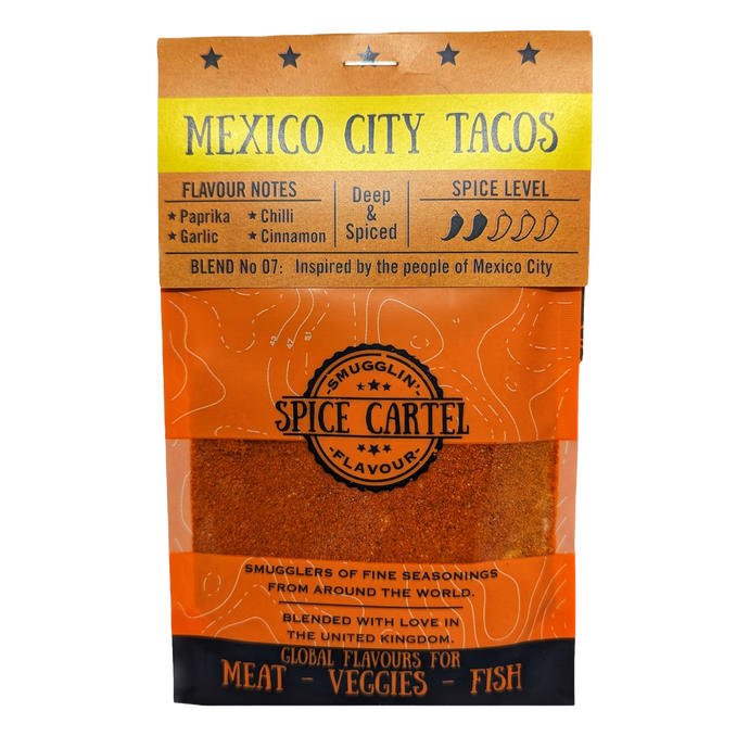 Spice Cartel's Mexico City Tacos 35g Resealable Pouch
