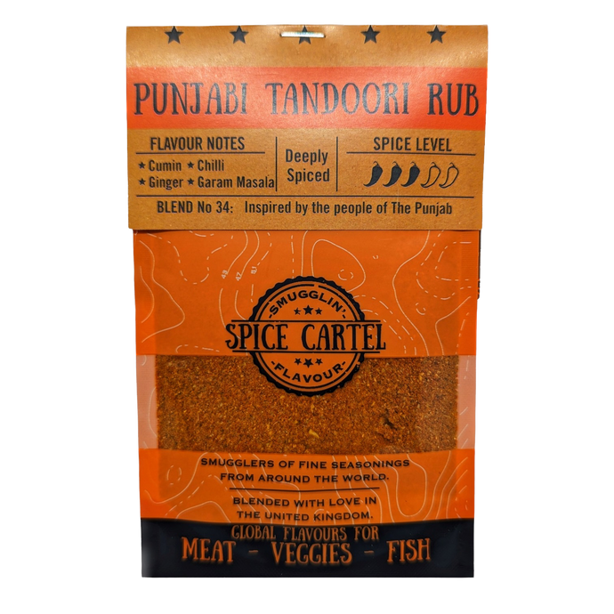 Spice Cartel's Punjabi Tandoor Masala Rub 35g Resealable Pouch