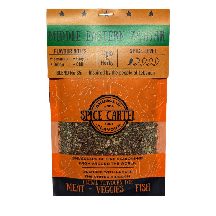 Spice Cartel's Middle Eastern Zaatar 35g Resealable Pouch